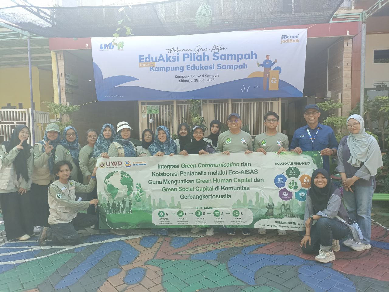 Kembangkan Model Kolaborasi Pentahelix untuk Membangun Masyarakat Hijau
